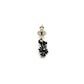 Chrome Hearts Tiny E CH Plus Drop Earring