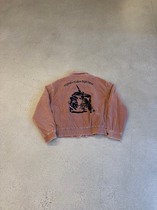 Enfants Riches Deprimes Salmon Corduroy Barbara Jacket