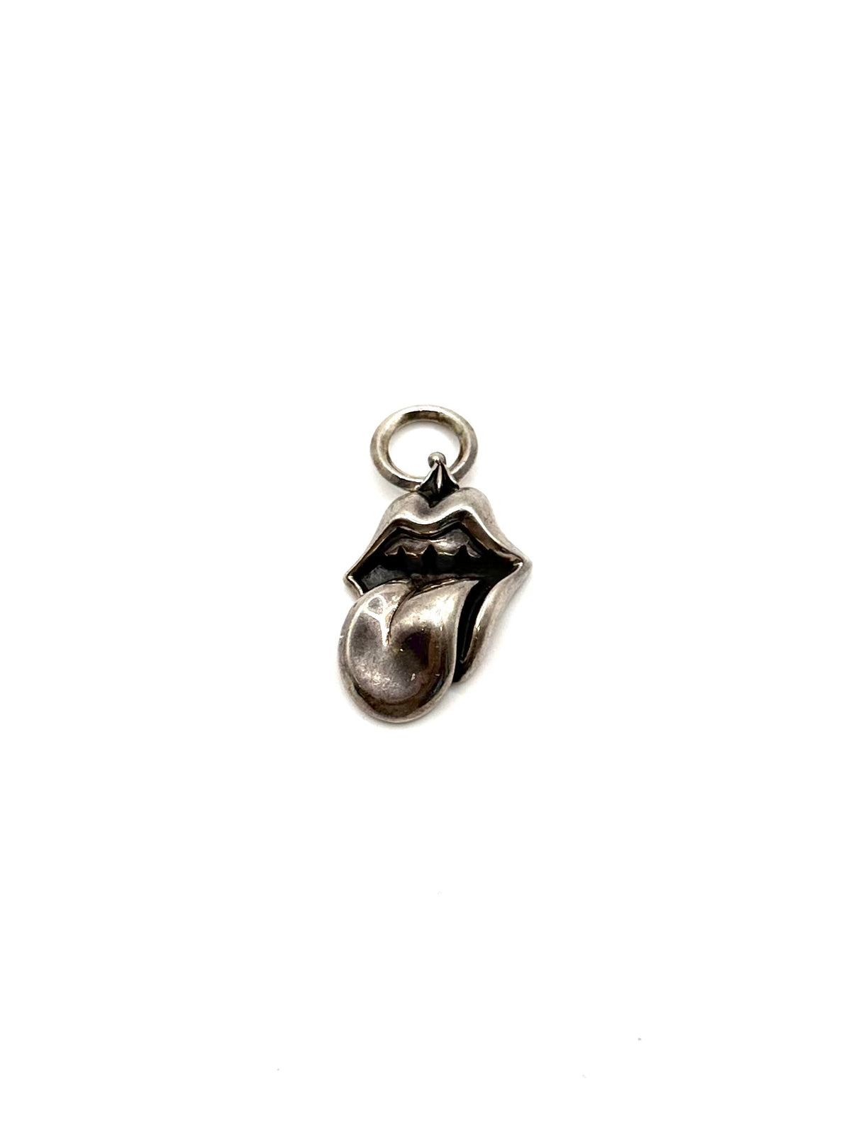 Chrome Hearts Large Silver Rolling Stones Pendant with Bale