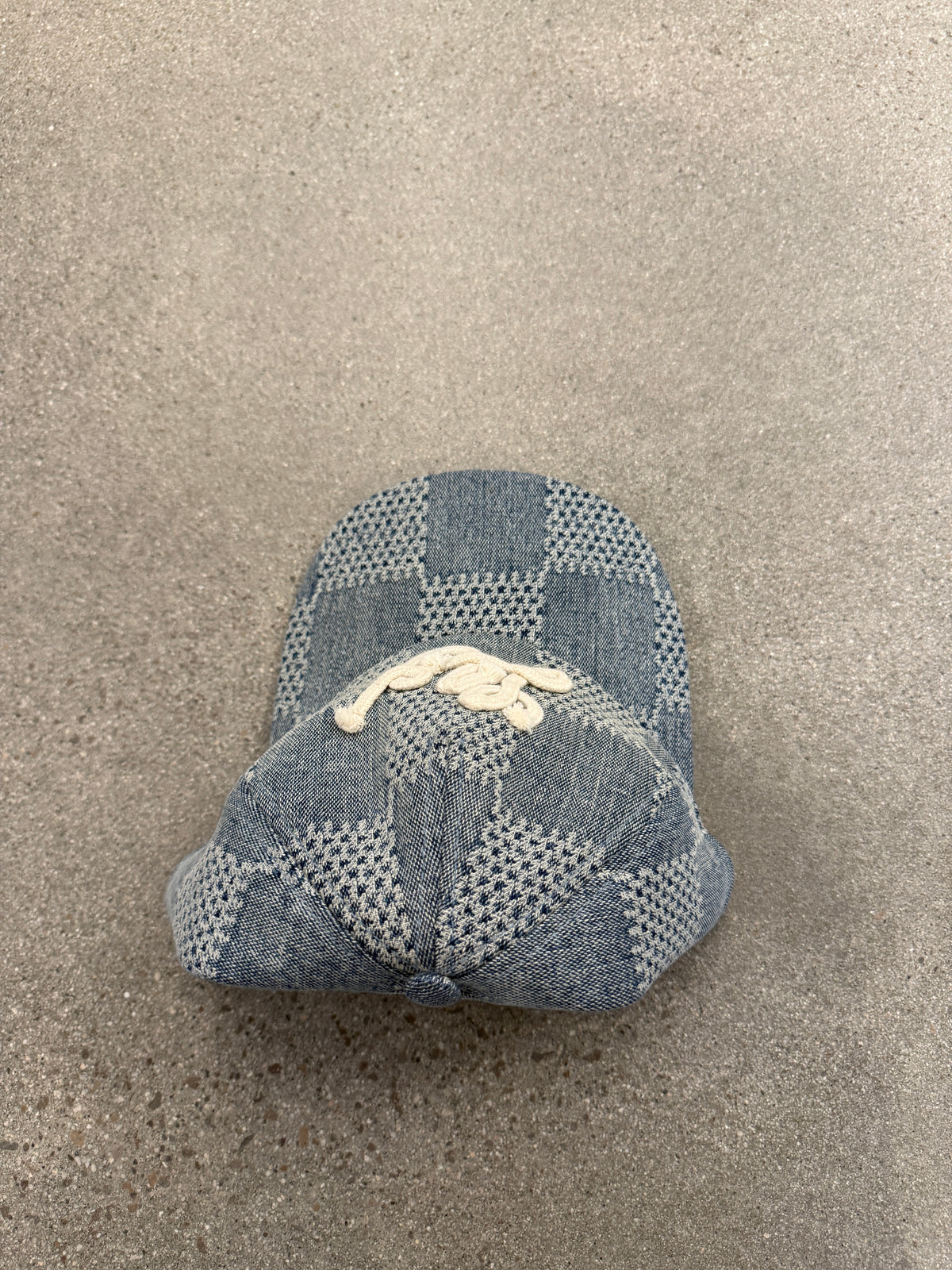 Louis Vuitton Damier Denim 3D Cap