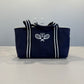 Chanel Navy Blue Sport Ligne Tennis Tote