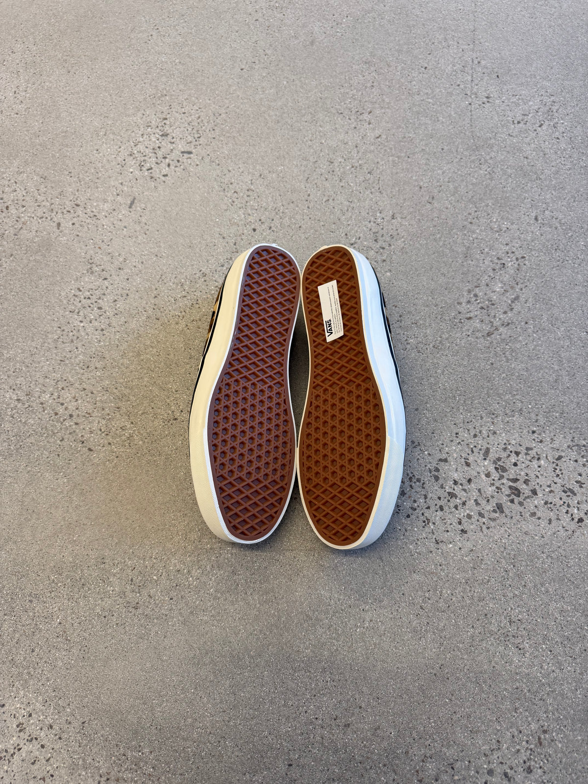 Vans Leopard Orange Black Premium Authentics