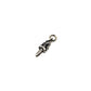 Chrome Hearts Silver No. 5 Dagger With Bale Pendant