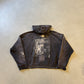Enfants Riches Deprimes Faded Black God With Revolver Zipup