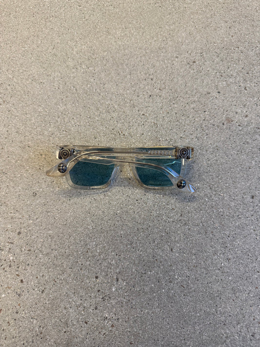 Chrome Hearts Clear Halllamanass Sunglasses