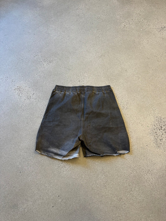 Rick Owens Dark Dust Long Denim Boxer Shorts