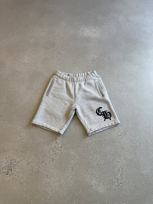 Chrome Hearts Gray 7/11 Nylon CH Sweat Shorts