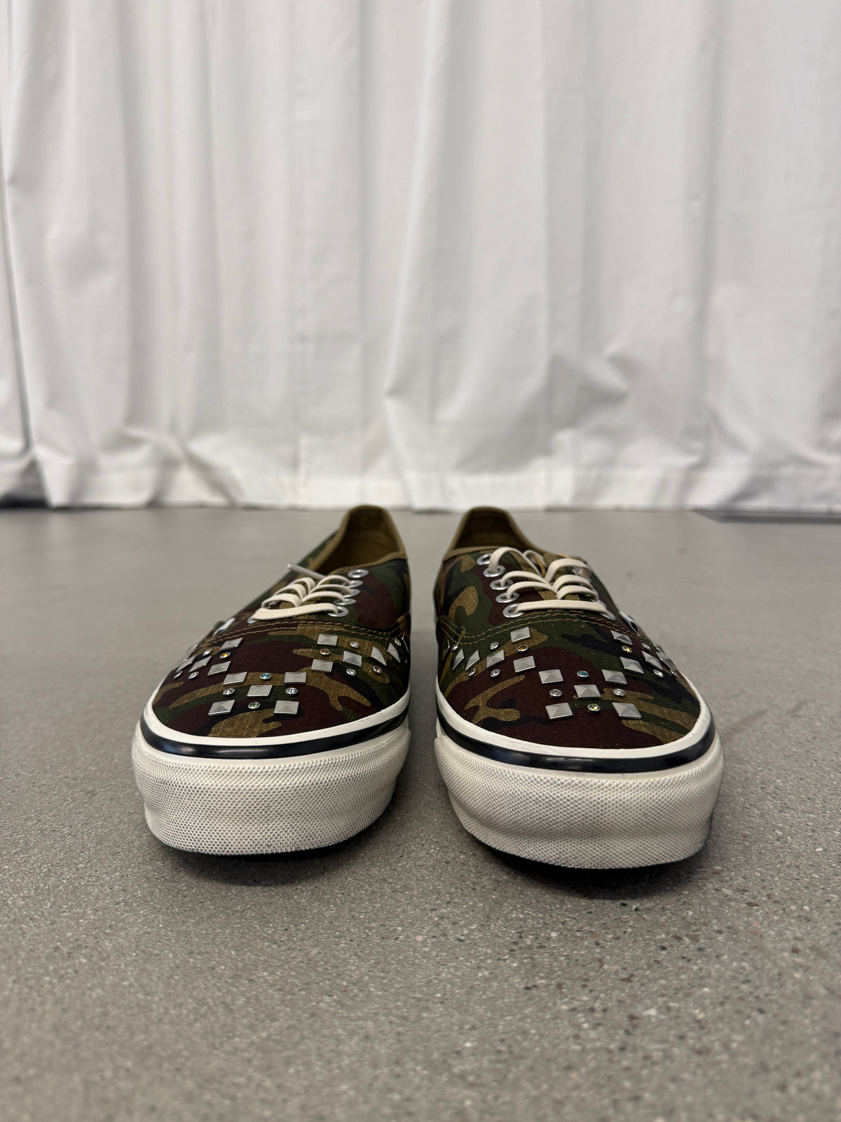 Vans Premium Authentic Woodland Camo Green