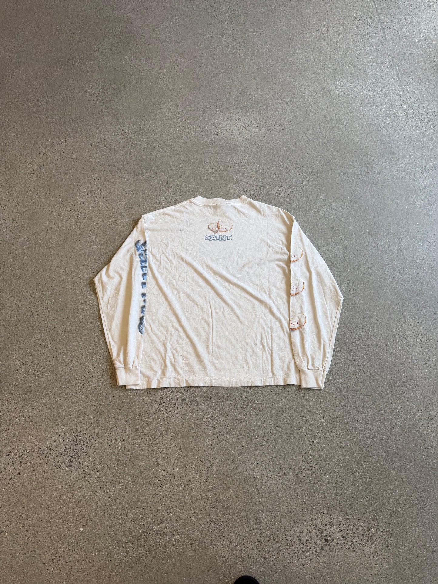 Saint Michael White Oreo Longsleeve