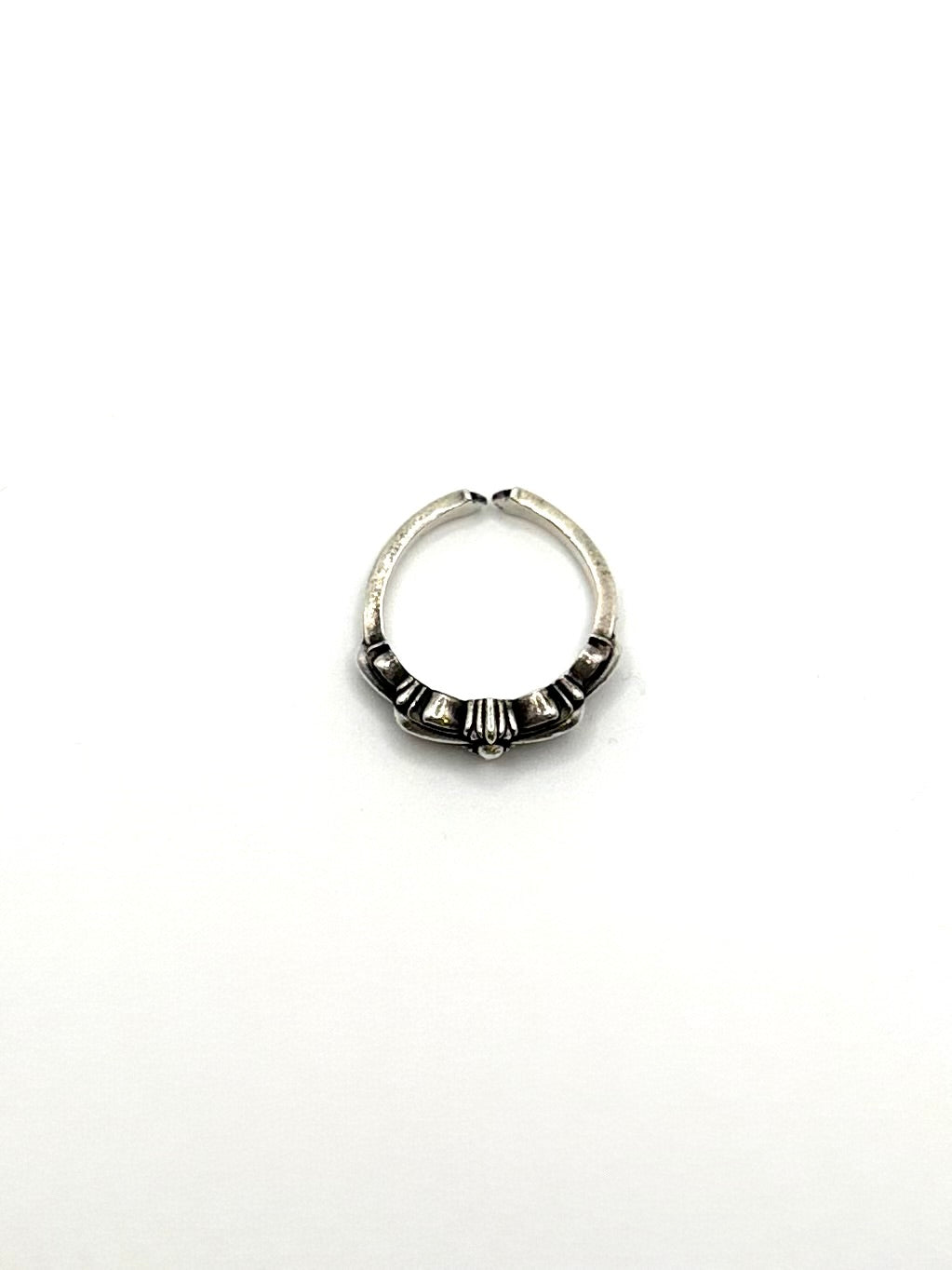 Chrome Hearts Baby Floral Cross Ring