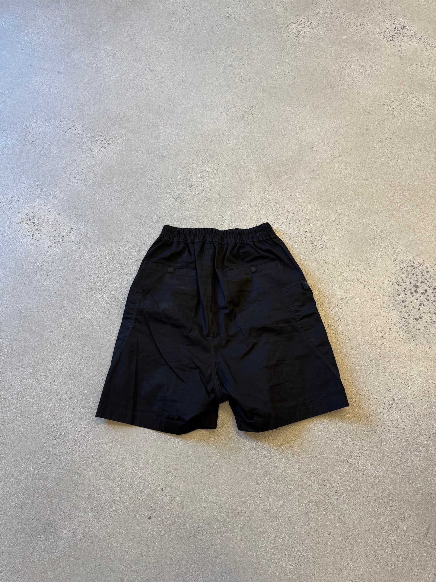 Rick Owens DRKSHDW Black Bauhaus Shorts