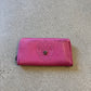Chrome Hearts Pink Fleur de Lis Long Wallet