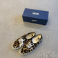 Vans Leopard Orange Black Premium Authentics