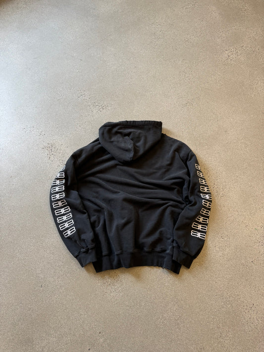 Balenciaga Black BB Paris Icon Hoodie