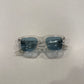 Chrome Hearts Clear Halllamanass Sunglasses