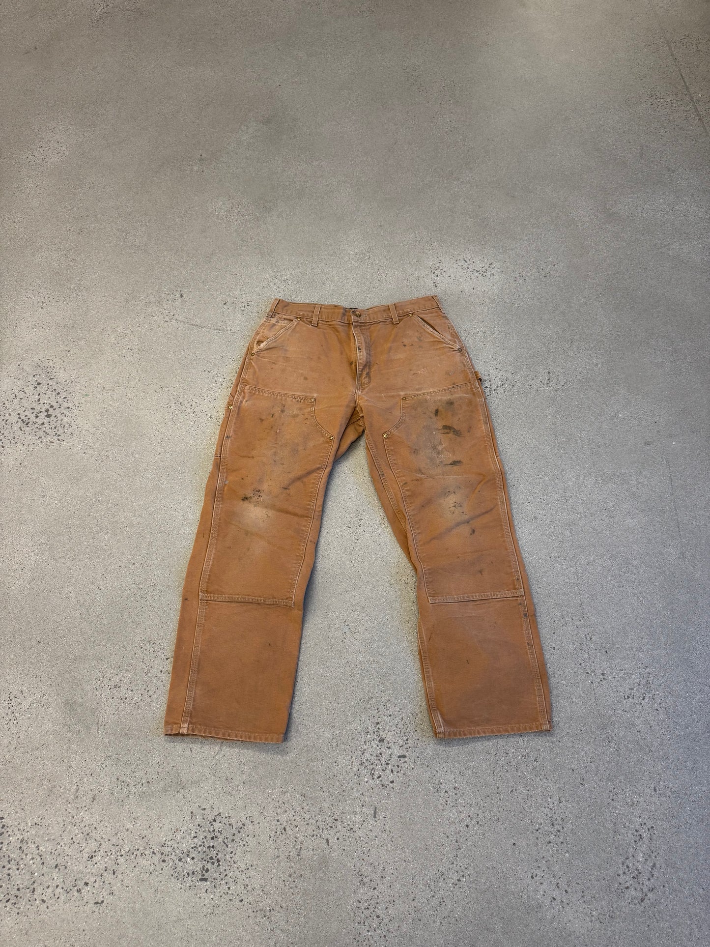 Vintage Tan Carhartt Double Knee Carpenter Pants