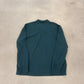 Miu Miu Green Cotton Pique Longsleeve Polo