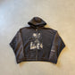 Enfants Riches Deprimes Faded Black God With Revolver Zipup
