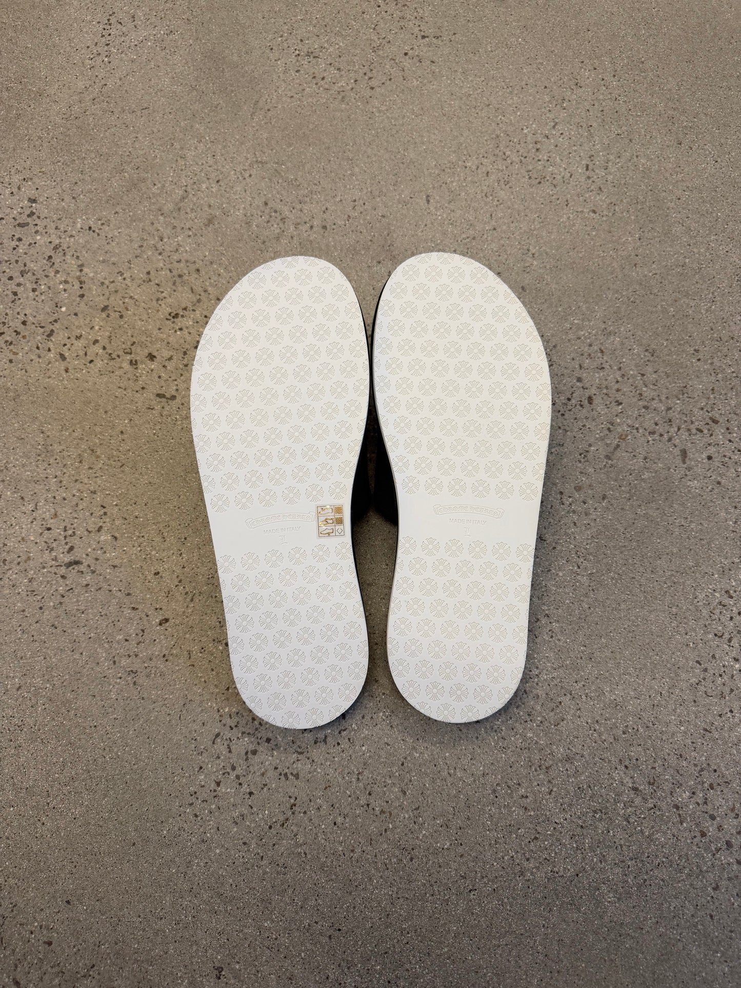 Chrome Hearts Honolulu Exclusive Green Hotel Slippers