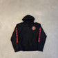 Chrome Hearts Black Made In Hollywood Red Plus Cross Hoodie