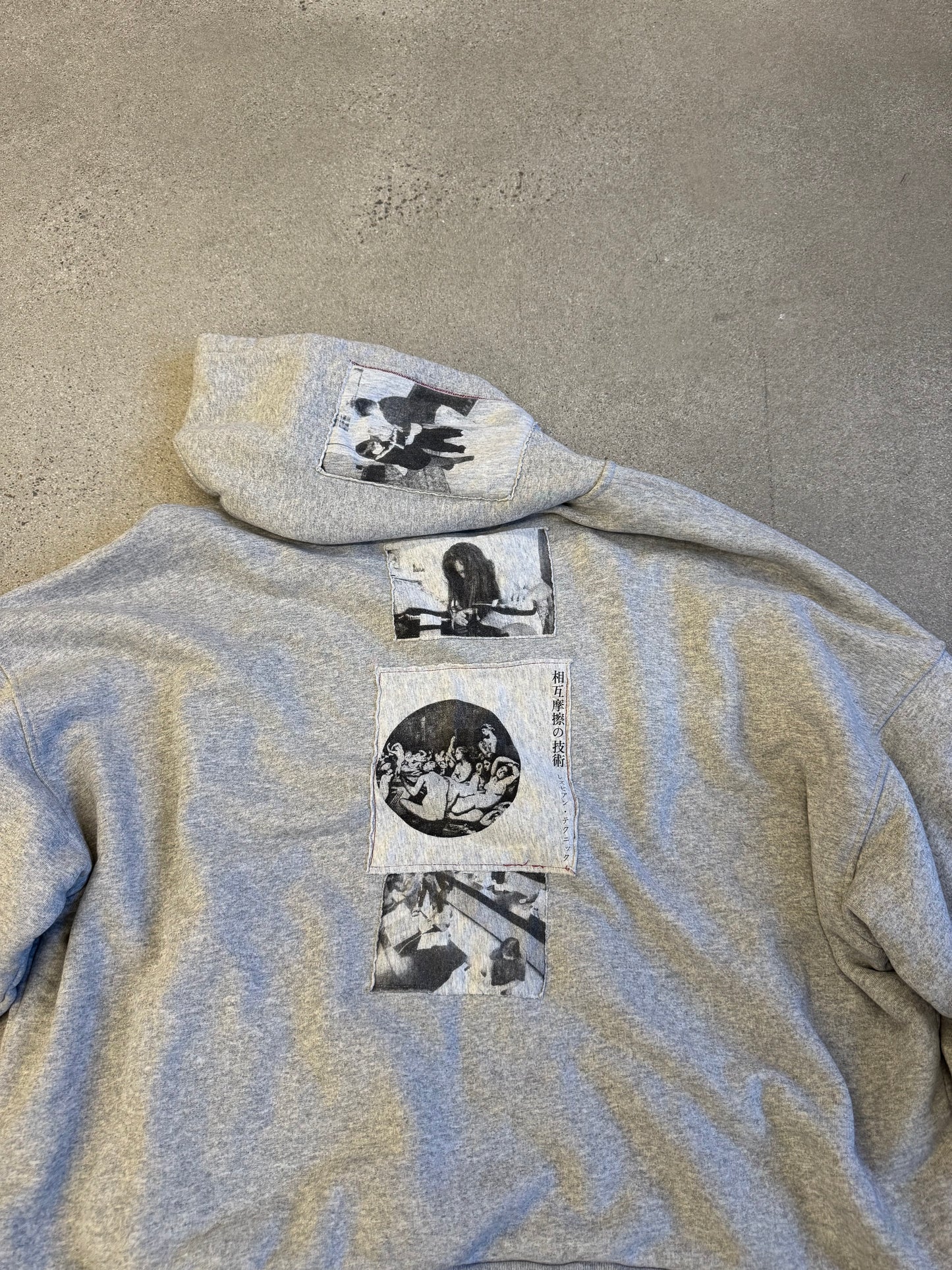 Enfants Riches Deprimes Assemblage Gray Thermal Zipup