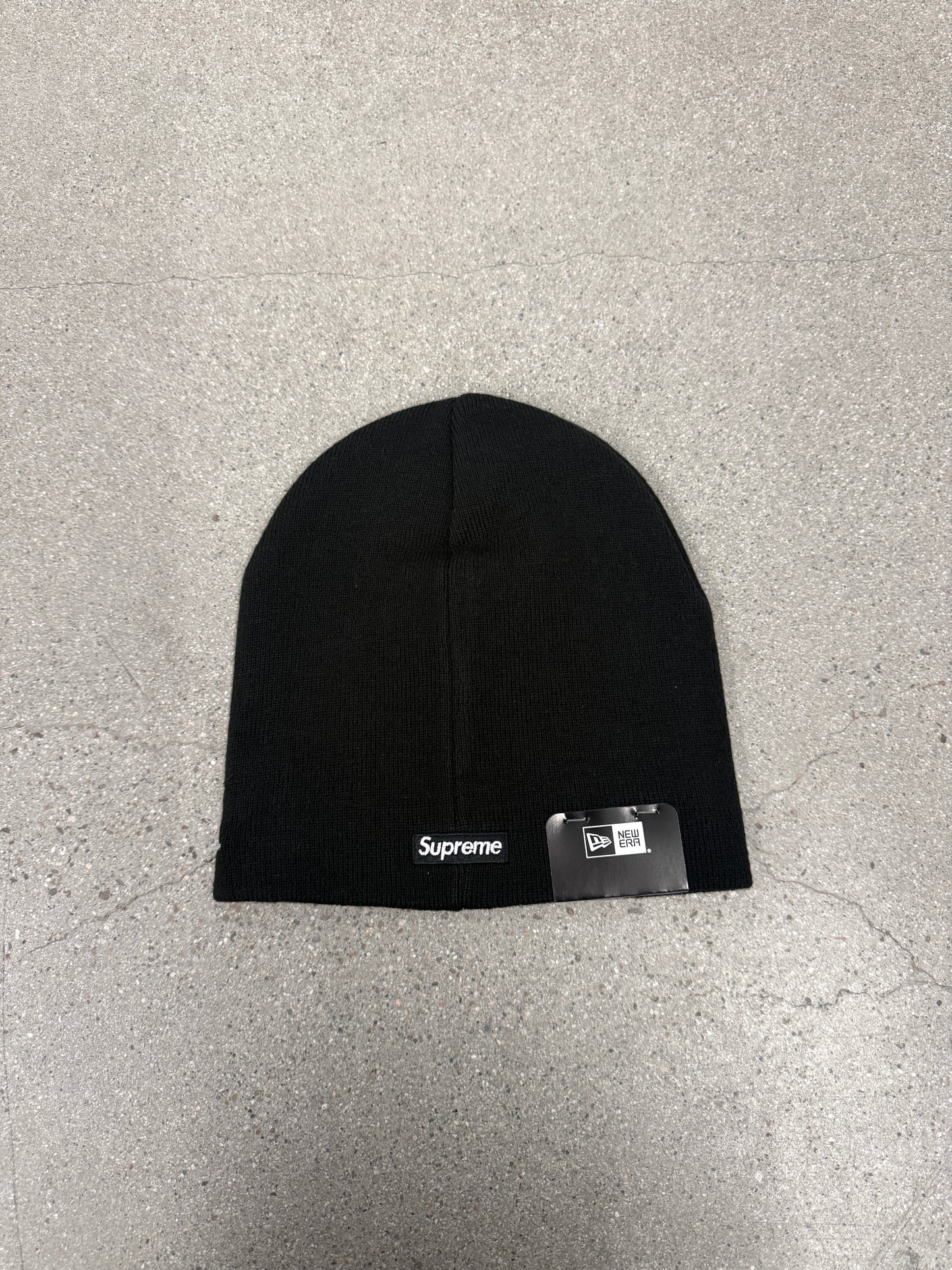 Supreme Black New Era Rhinestone Beanie