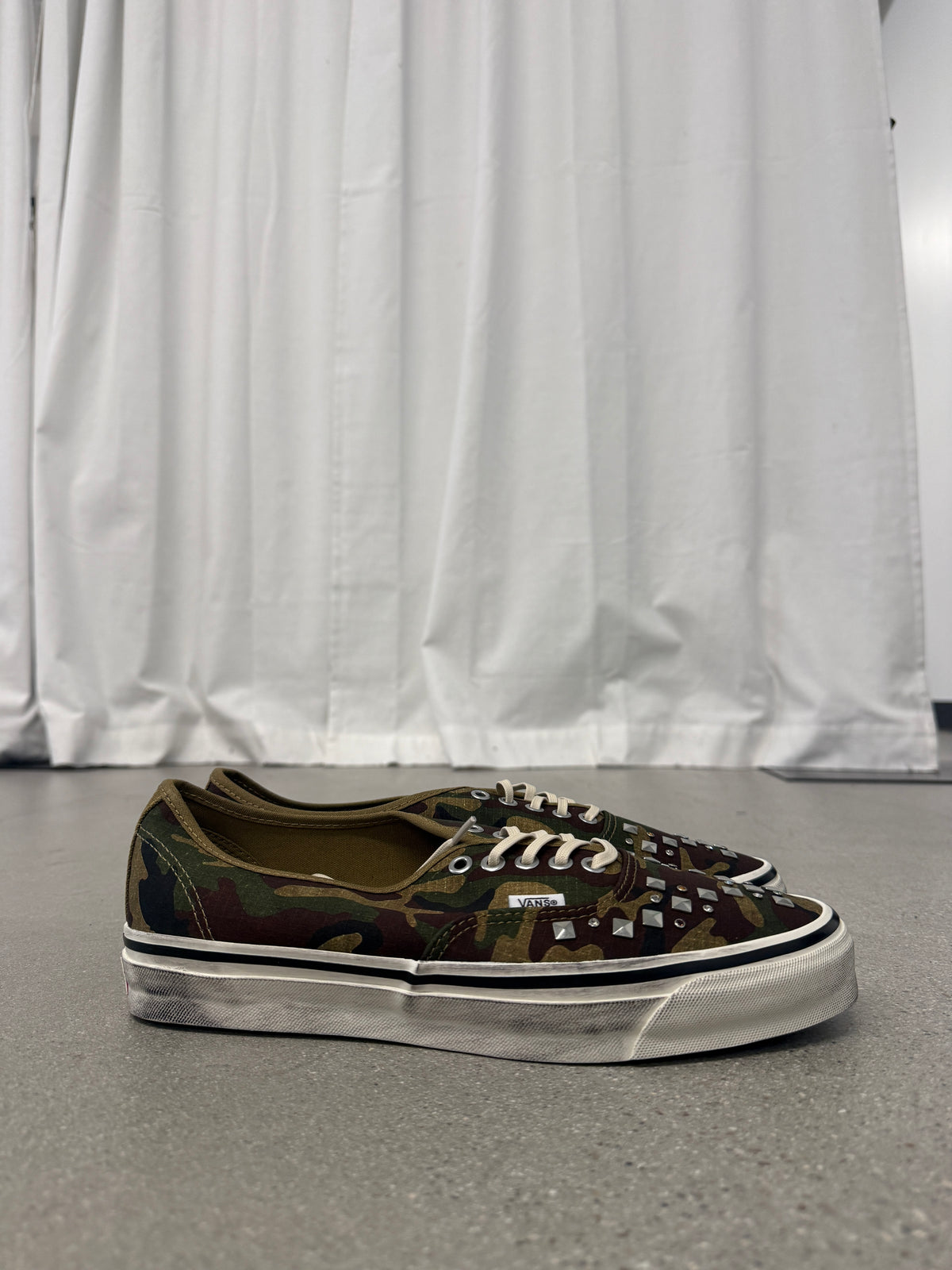 Vans Premium Authentic Woodland Camo Green