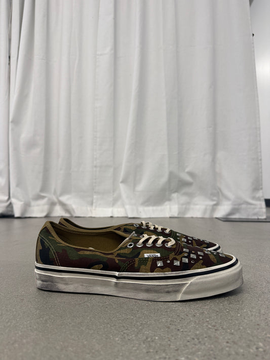 Vans Premium Authentic Woodland Camo Green