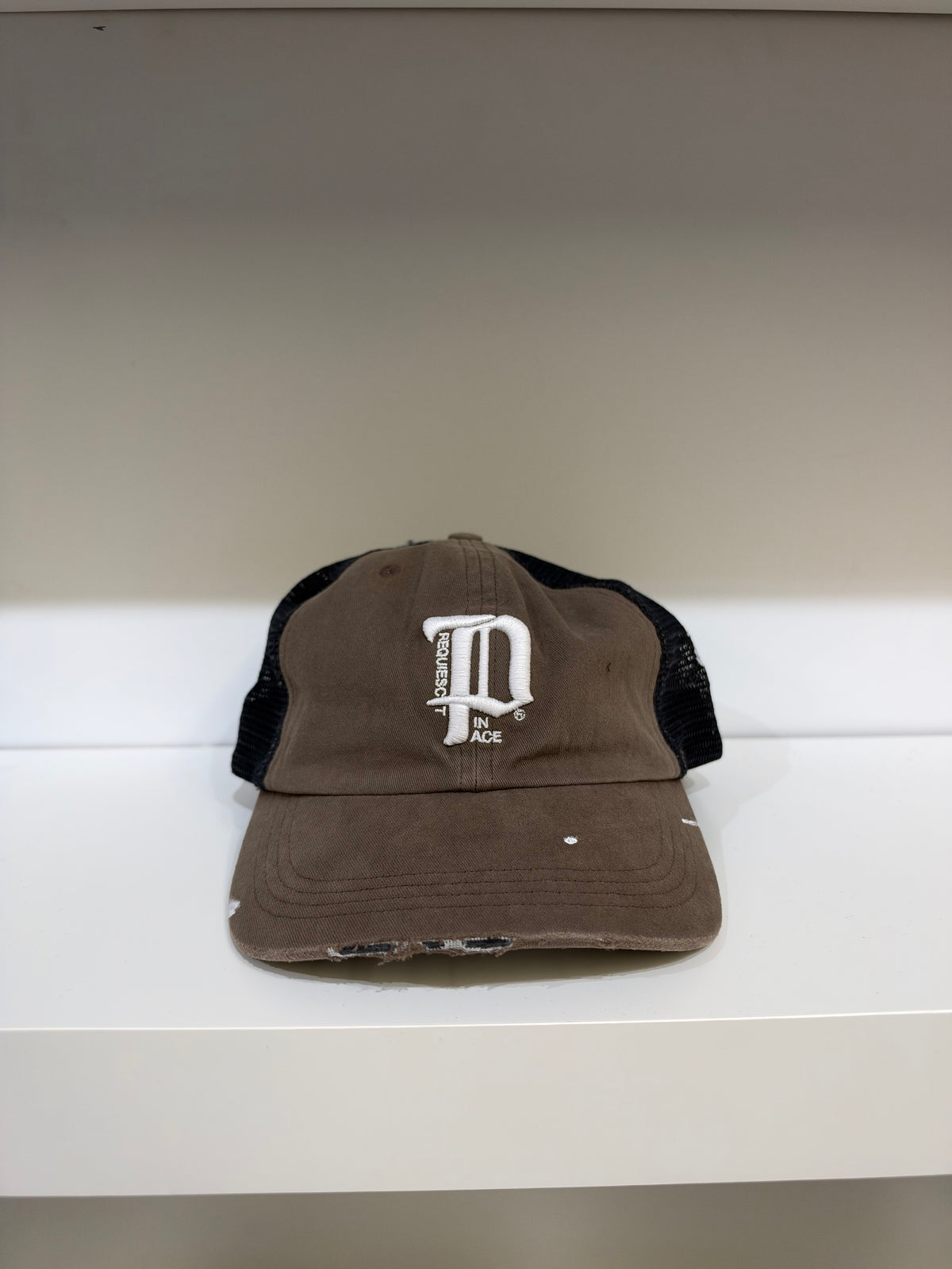 Paly Hollywood Brown RIP Baseball Hat