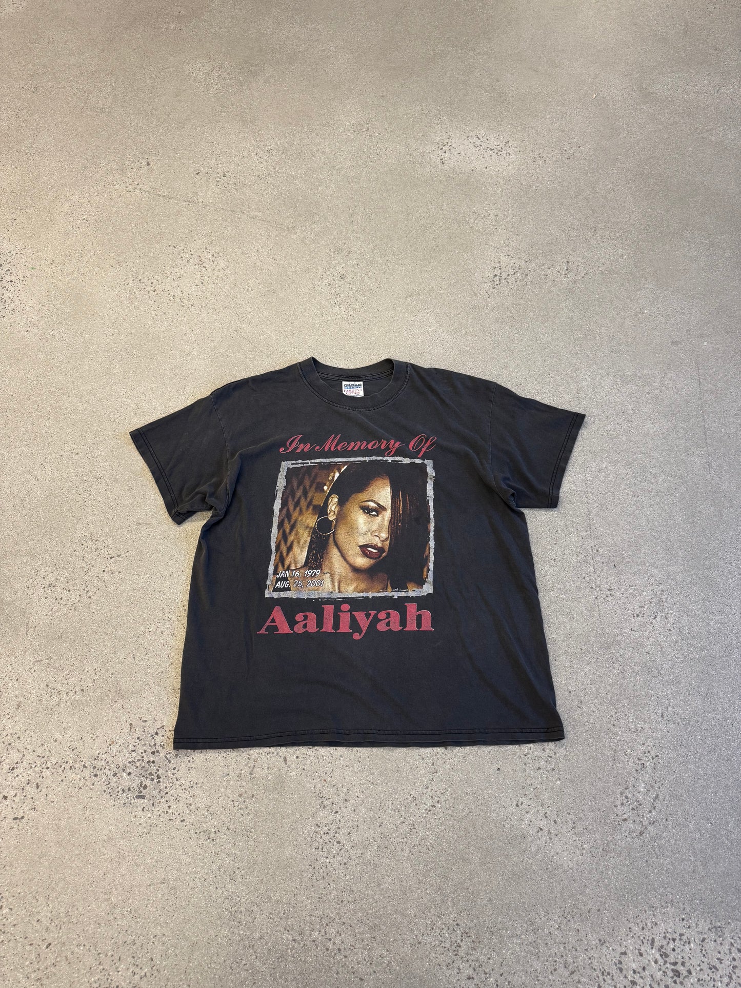 Vintage Aaliyah Memorial Tee
