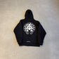 Chrome Hearts Vintage Triple Cross Horseshoe Logo Thermal Zipup
