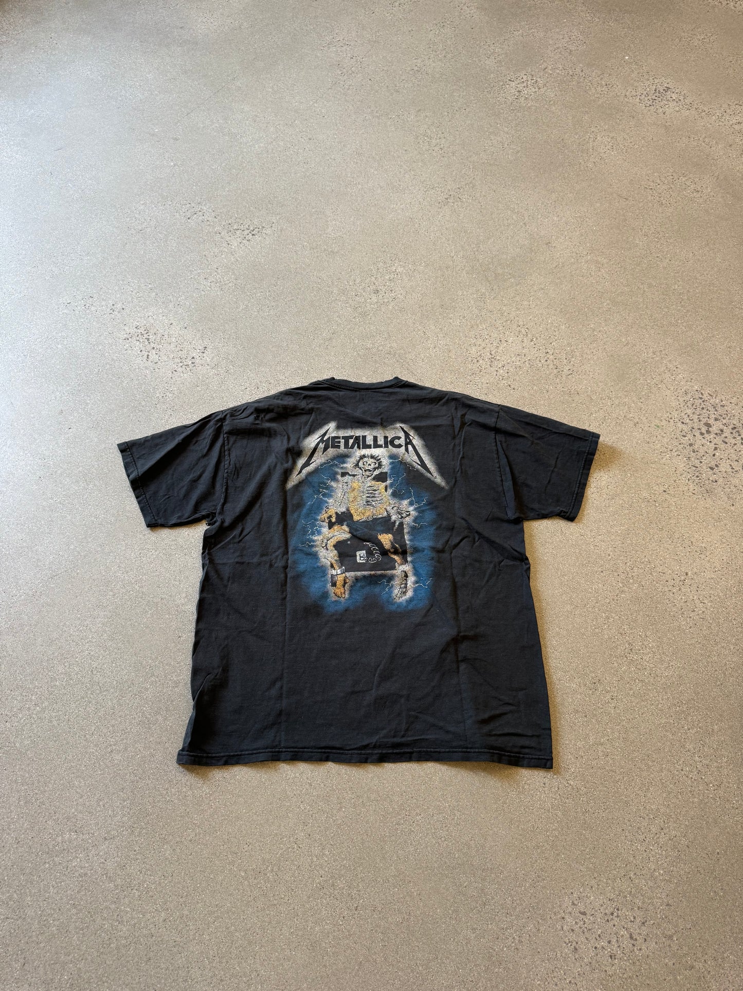Vintage Y2K Metallica Ride the Lightning Tee