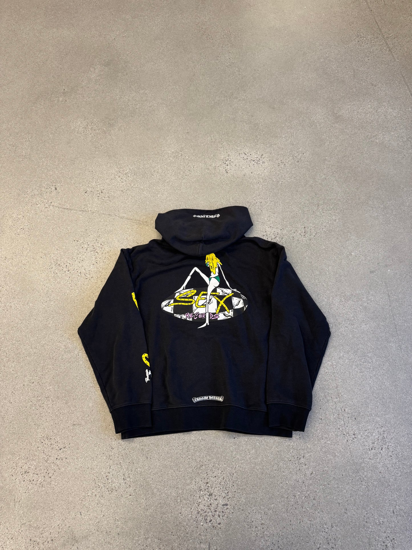 Chrome Hearts Matty Boy Black Sex Records Hoodie