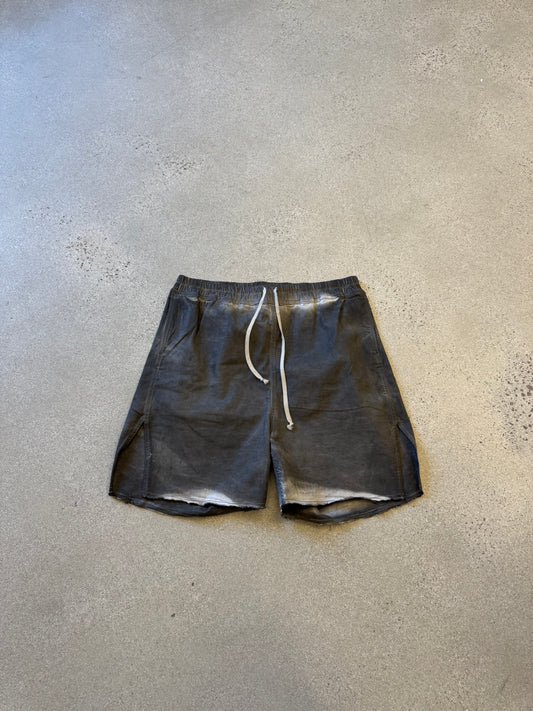 Rick Owens Dark Dust Long Denim Boxer Shorts