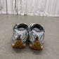 Bottega Veneta White Silver Orbit Sneakers