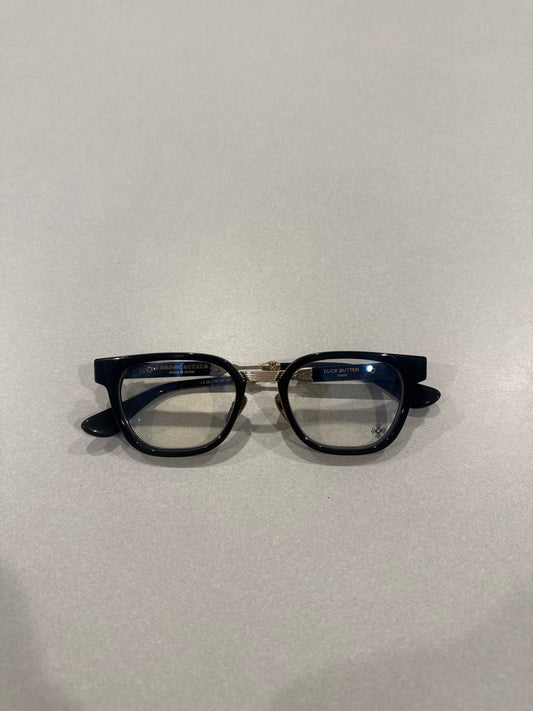 Chrome Hearts Black Gold Duck Butter Sunglasses