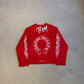 Chrome Hearts Matty Boy Red Form Mesh Longsleeve Jersey