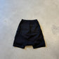 Rick Owens Black Cargo Pod Shorts