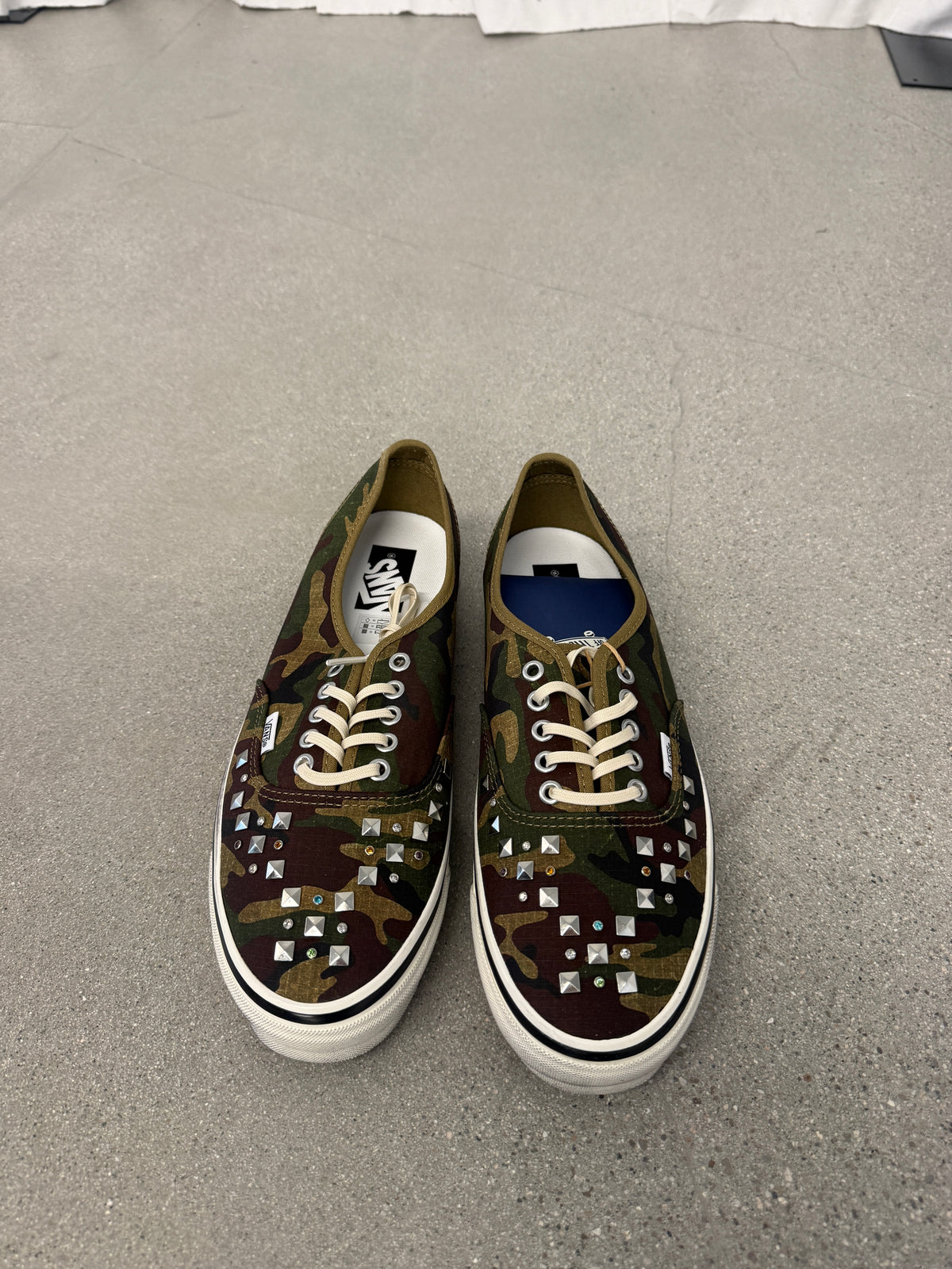 Vans Premium Authentic Woodland Camo Green
