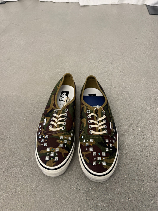 Vans Premium Authentic Woodland Camo Green