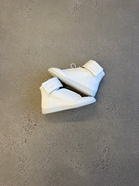 Maison Margiela White Future Leather High Tops