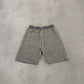 Rick Owens DRKSHDW Melange Grey Pusher Shorts