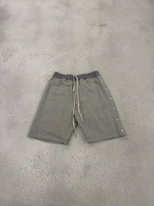 Rick Owens DRKSHDW Melange Grey Pusher Shorts