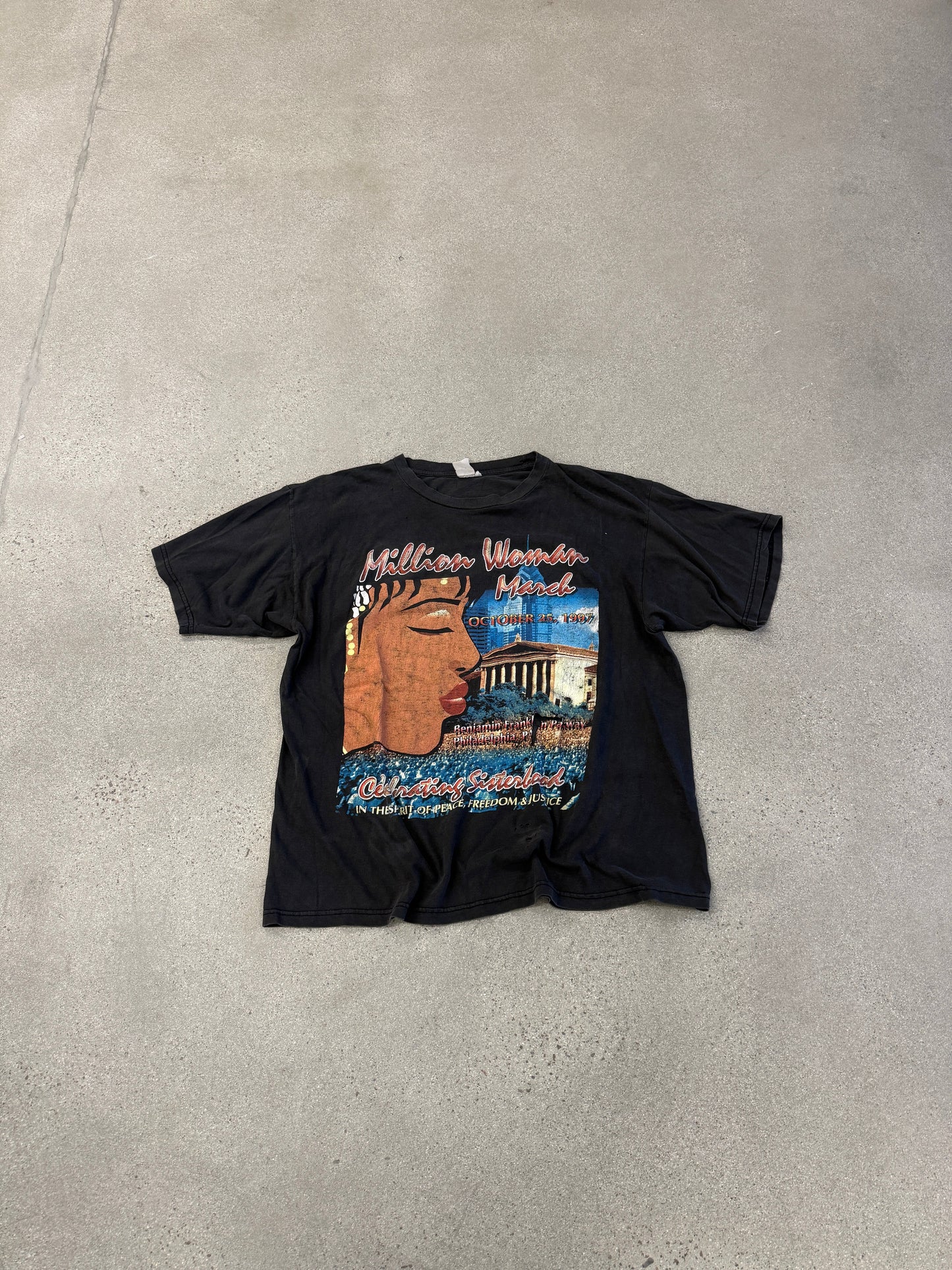 Vintage Million Woman March Sisterhood Tee