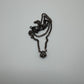 Chrome Hearts Fleur Roll Chain 16 inch
