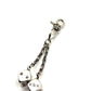 Chrome Hearts Silver Dice Keychain
