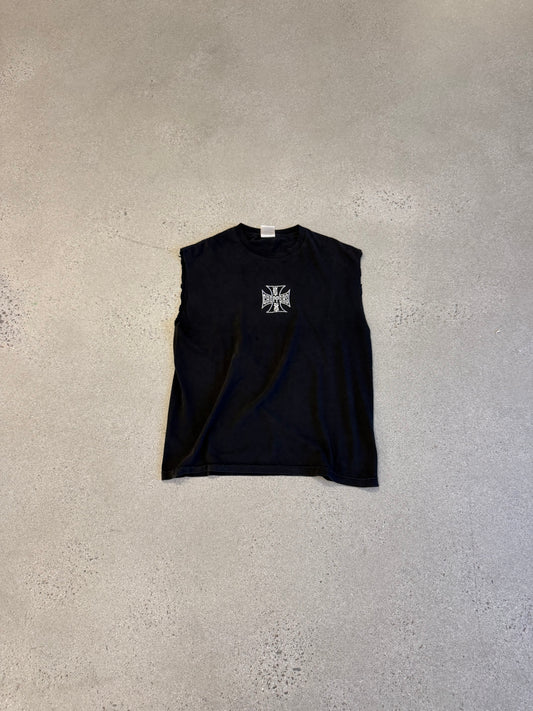 Vintage West Coast Choppers Stitched Cutoff Tee
