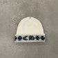 Chrome Hearts White Black Big Daddy Cashmere Beanie