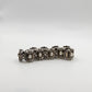 Chrome Hearts Cross Tail Silver H-Link Bracelet