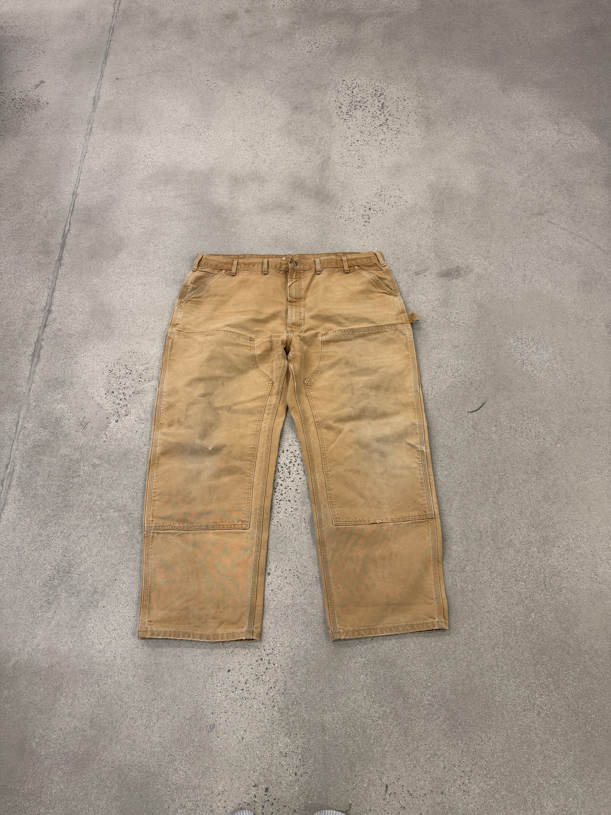 Vintage Carhartt Tan Double Knee Carpenter Pants